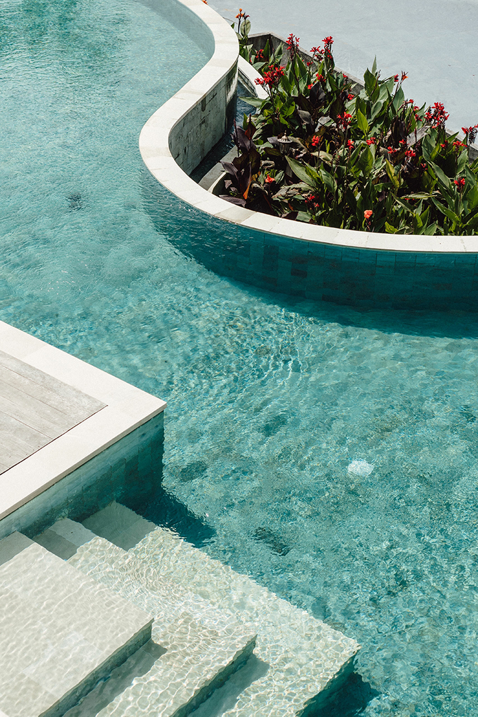 project in tulum with green pool tile